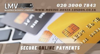 Secure Online Payments | MOVING BOXES LONDON