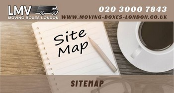 Sitemap - Website Index | MOVING BOXES LONDON