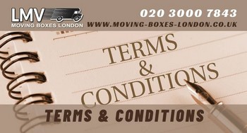 Terms and Conditions - MOVING BOXES LONDON